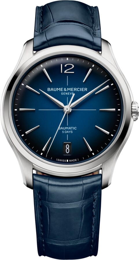 Baume & Mercier Men's Clifton 10771 Automatic Date Display Watch, 39mm