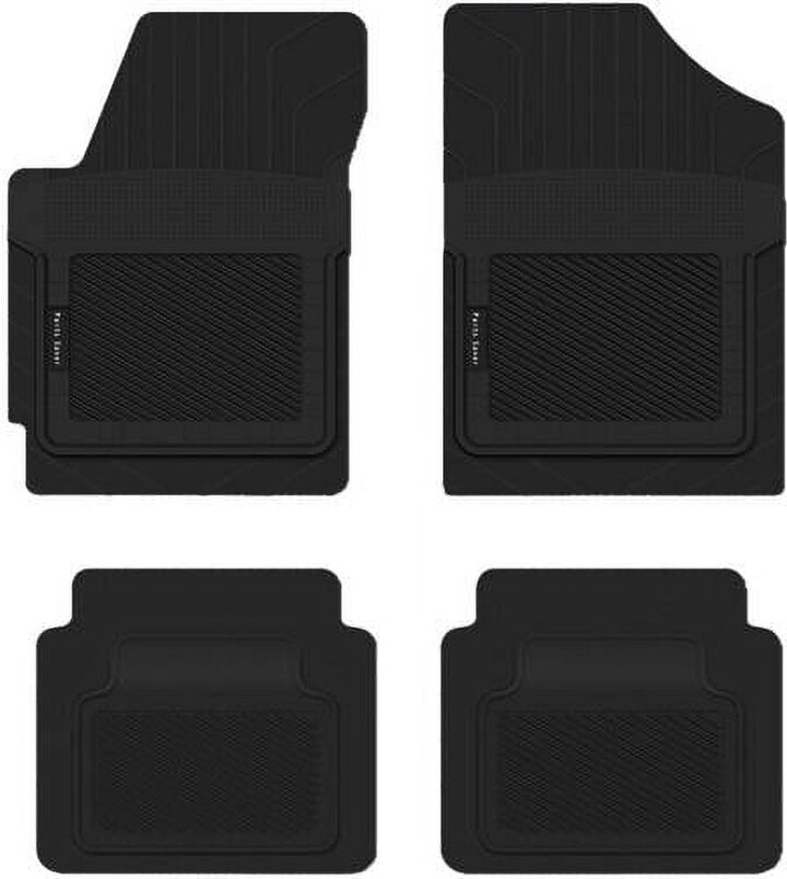 Pants Saver PantsSaver Custom Fit Car Floor Mats for BMW 135 2016, 4 pc, All Weather Protection for vehicles, Heavy Duty Weather resistant plastic, Black
