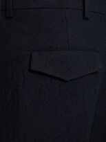 Thumbnail for your product : Ann Demeulemeester Belinda wool felt mid rise wide pants
