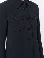 Thumbnail for your product : Alberto Biani Chest-Pocket Fitted Shirt Jacket