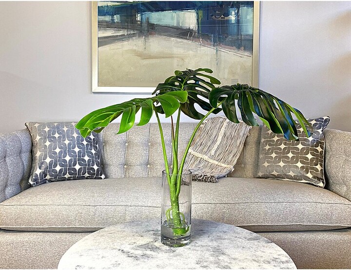 Creative Displays Palm In Glass Vase With Acrylic Water ShopStyle