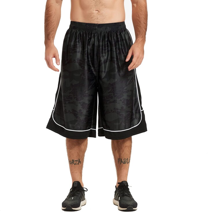 mens long basketball shorts sale