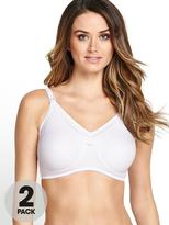 Thumbnail for your product : Intimates Solutions Maternity Nursing Bras (2 Pack)