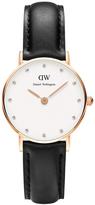 Thumbnail for your product : Daniel Wellington Rose Gold Tone 26mm Case Leather Strap Ladies Watch