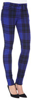 Thumbnail for your product : Joe's Jeans Mid-Rise Plaid Skinny Jeans