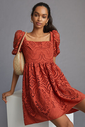 Red Eyelet Dress | Shop the world's 