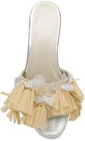Thumbnail for your product : DELPOZO fringed open-toe sandals