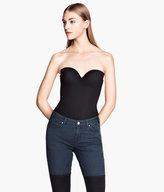 Thumbnail for your product : H&M Bodysuit - White - Ladies