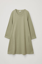 Thumbnail for your product : COS Merino Wool-Cotton Mix A-Line Dress