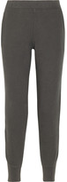 Thumbnail for your product : Alexander Wang T by Cotton-blend fleece sweatpants