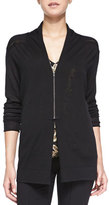 Thumbnail for your product : Nanette Lepore Backstage Cardigan with Fur Collar
