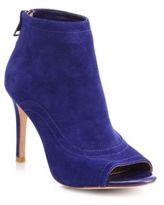 Thumbnail for your product : Joie Edison Suede Open-Toe Ankle Boots