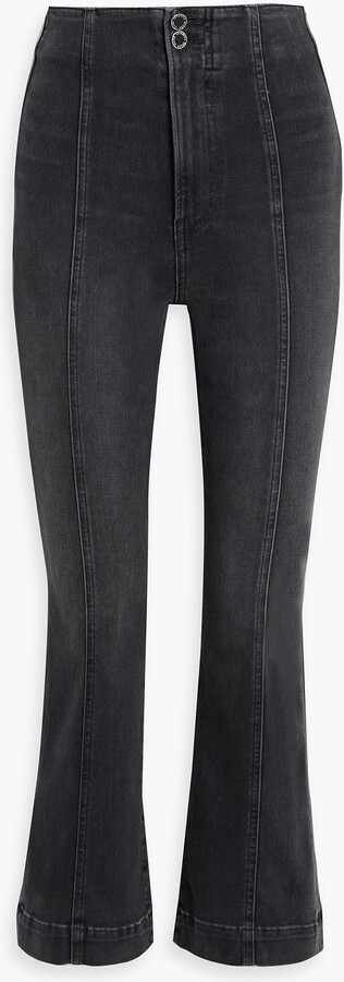 Veronica Beard Carson high-rise kick-flare jeans