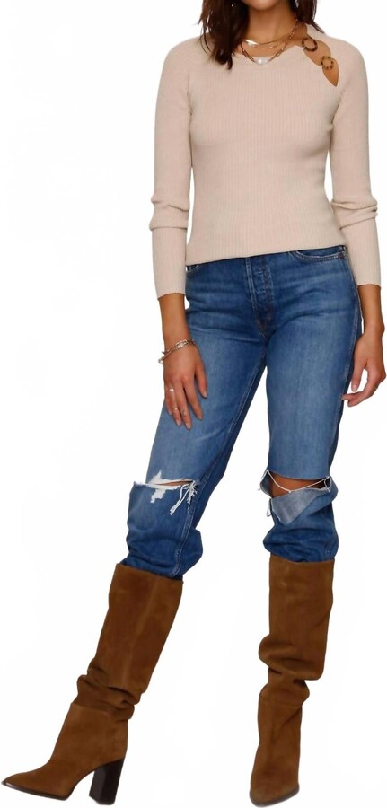 Heartloom Marley Top In Bisque