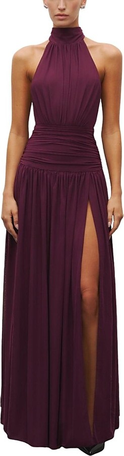 Heiress Beverly Hills The Halter Slit Gown