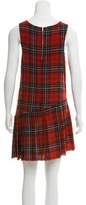 Thumbnail for your product : R 13 Wool Plaid Dress