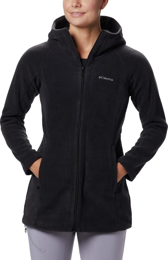 long columbia fleece jacket