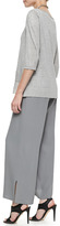 Thumbnail for your product : Eileen Fisher Silk Georgette Wide-Leg Pants