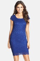 Thumbnail for your product : Jump Apparel Shimmer Lace Body-Con Dress
