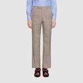Thumbnail for your product : Gucci Check wool pant