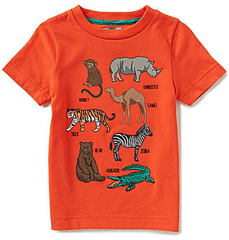 Class Club Adventure Wear by Little Boys 2T-5 Animal-Print Tee