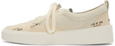 Thumbnail for your product : Fear Of God Grey and Off-White 101 Print Lace-Up Sneakers