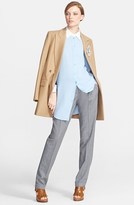 Thumbnail for your product : Michael Kors Pleated Stretch Wool Trousers