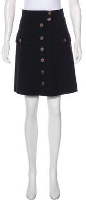 Barbara Bui Bui by Knee-Length Button-Up Skirt