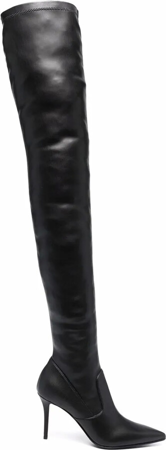 stiletto high boots