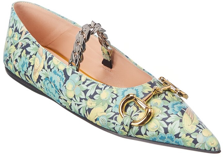 Gucci Floral Print Shoes For Women | ShopStyle