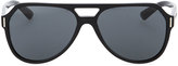 Thumbnail for your product : D&G 1024 D&G Plastic Aviator Sunglasses, Black