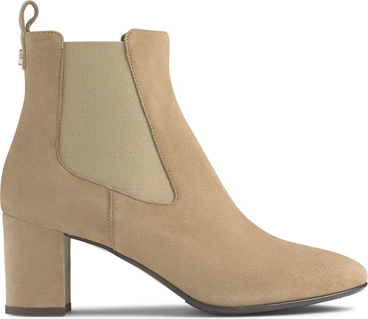 Russell & Bromley BEETLE Block Heel Chelsea Boot ShopStyle