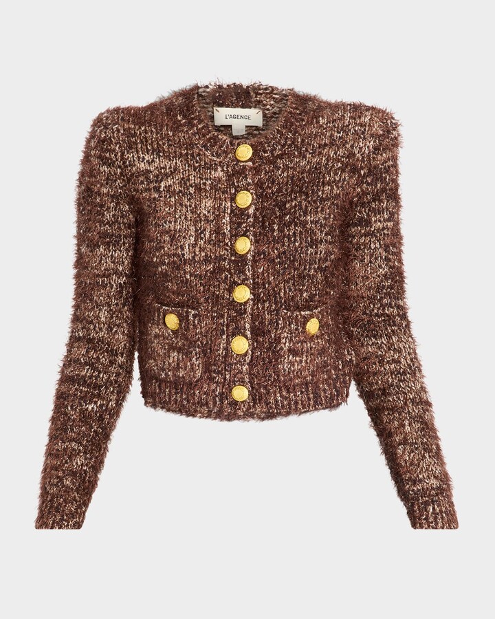 L'Agence Una Knit Cardigan