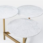 Thumbnail for your product : west elm Tiered Circles Coffee Table - Marble
