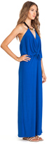 Thumbnail for your product : T-Bags 2073 T-Bags LosAngeles Tie Front Maxi Dress