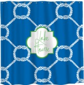 Thumbnail for your product : The Well Appointed House Personalized Shower Curtain with Nautical Rope Pattern