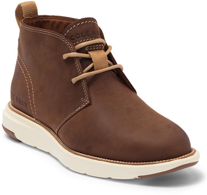 zerøgrand waterproof plain toe boot