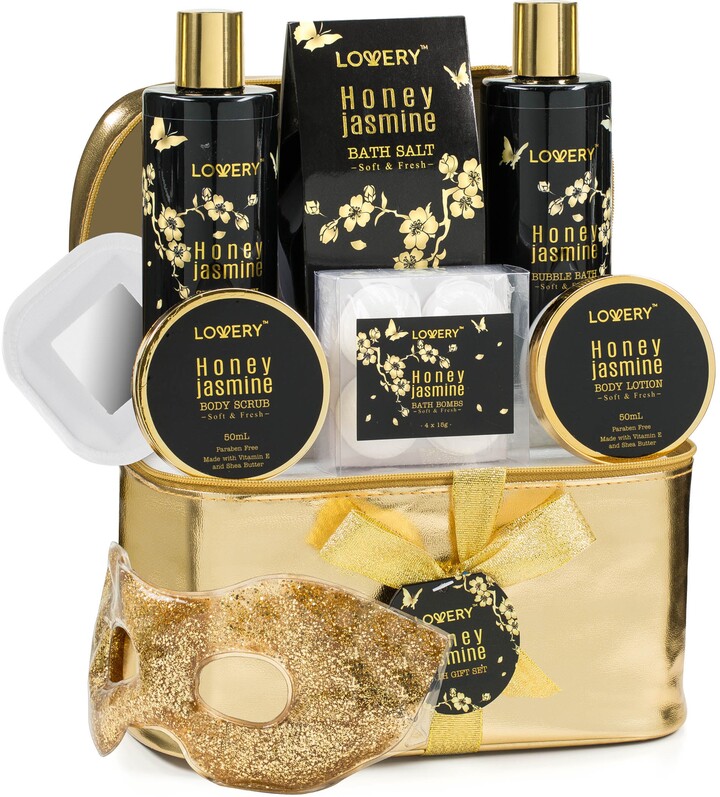 Lovery Honey Jasmine Home Spa Bag 12Piece Set ShopStyle Bubble Bath