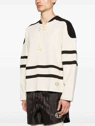 nike lace up sweatshirt