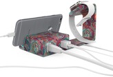 Thumbnail for your product : Posh Tech Dual 2-in-1 Charging Stand for Apple Watch and Smartphones - Paisley