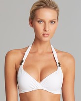 Thumbnail for your product : Becca By Rebecca Virtue by Rebecca Virtue Color Up Halter Bikini Top