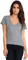 Thumbnail for your product : Bobi Light Weight Jersey V Neck Tee