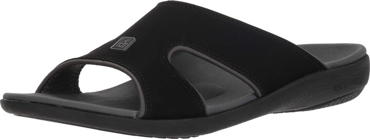 mens slip on sandals with arch support