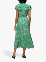 Thumbnail for your product : Whistles Blotched Animal Maxi Dress, Green