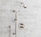 Thumbnail for your product : Pottery Barn Victoria Cross Handle Thermostatic Shower Set with Handshower