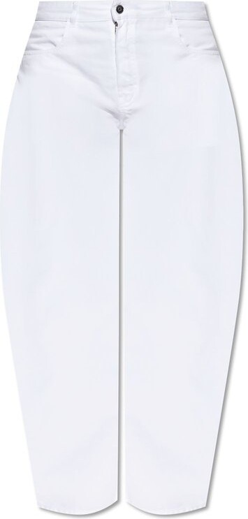 Alaia Low Waist Round Jeans