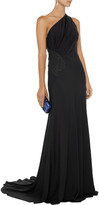 Thumbnail for your product : Vionnet Bead-embellished silk-crepe gown