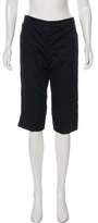 Thumbnail for your product : Alexander McQueen Mid-Rise Knee-Length Shorts