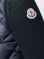Thumbnail for your product : Moncler Quilted Contrast-Sleeve Jacket