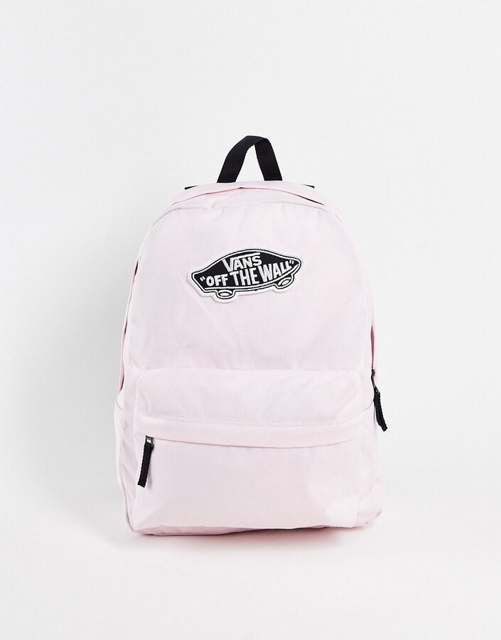 Vans Realm backpack in pink - ShopStyle